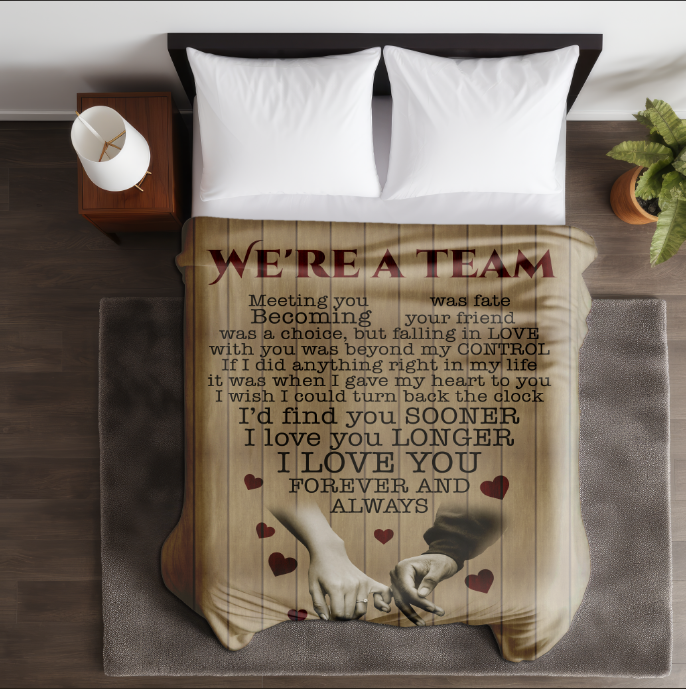 For Wife | Fleece Blanket