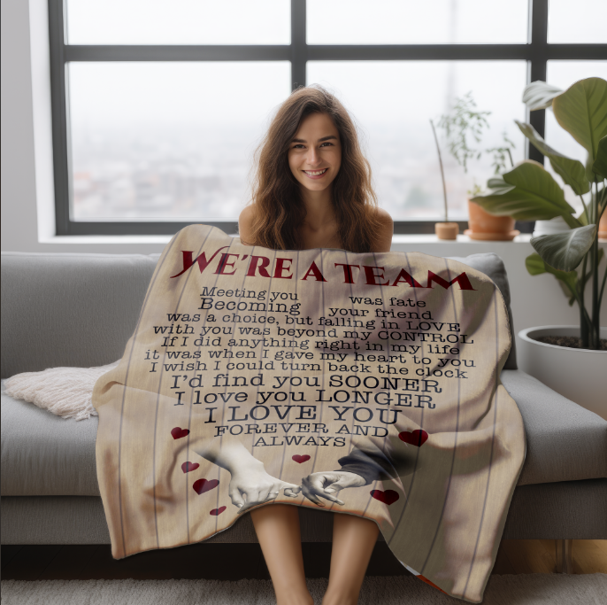 For Wife | Fleece Blanket
