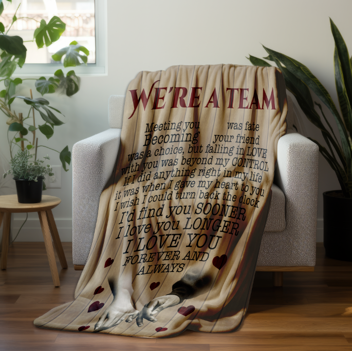 For Wife | Fleece Blanket